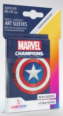 Marvel Champions Art Sleeves - Captain America